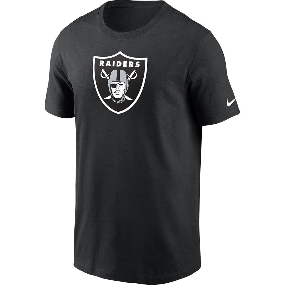 NIKE NFL Las Vegas Raiders Logo Essential Short Sleeve Crew Neck T-Shirt