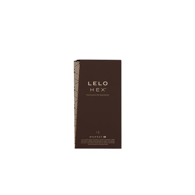 Презервативы Lelo HEX RESPECT XL Condoms 12 Pack