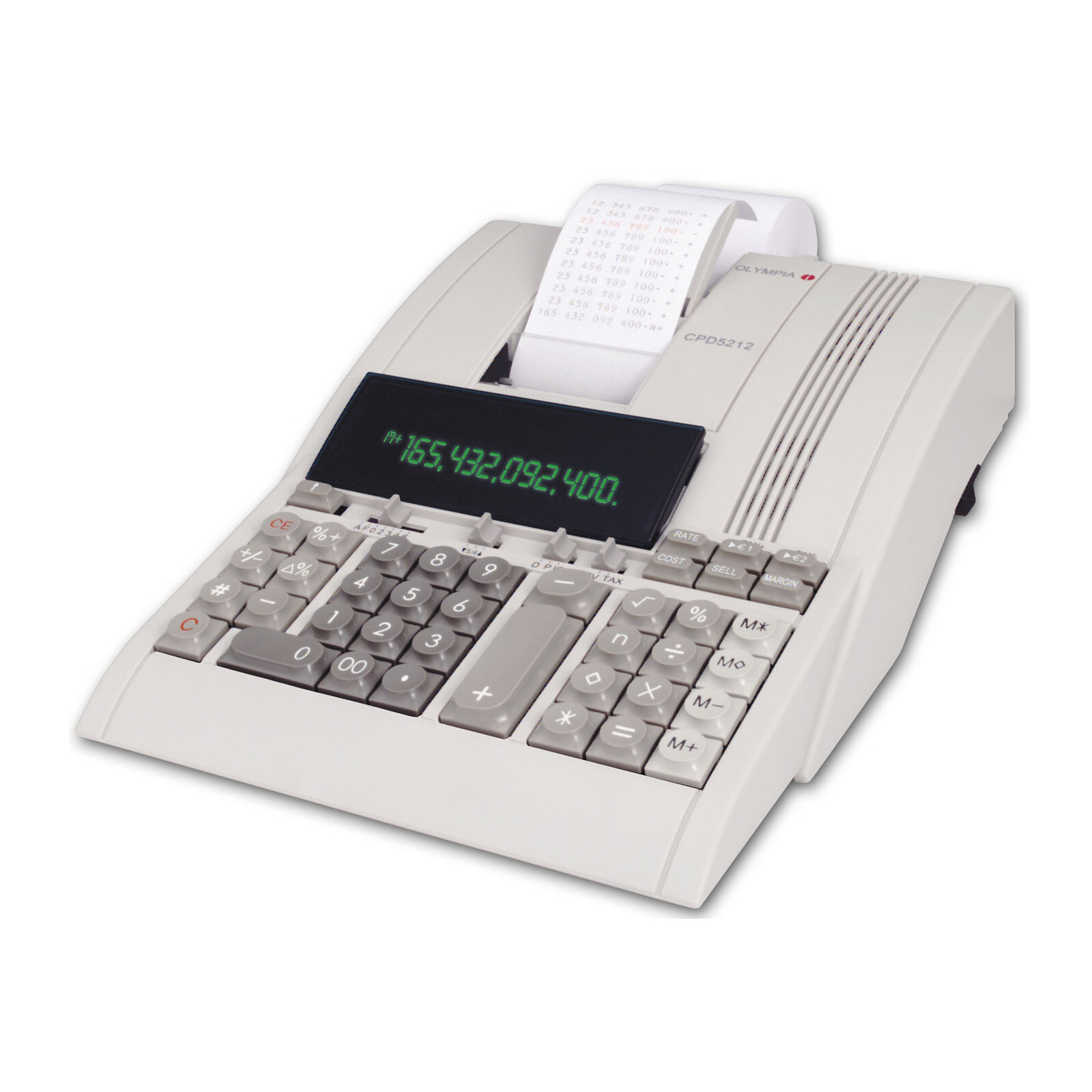 Olympia CPD 5212 - Desktop - Printing - 12 digits - 1 lines - White Olympia  купить от 16567 рублей в интернет-магазине ShopoTam, электроника Olympia