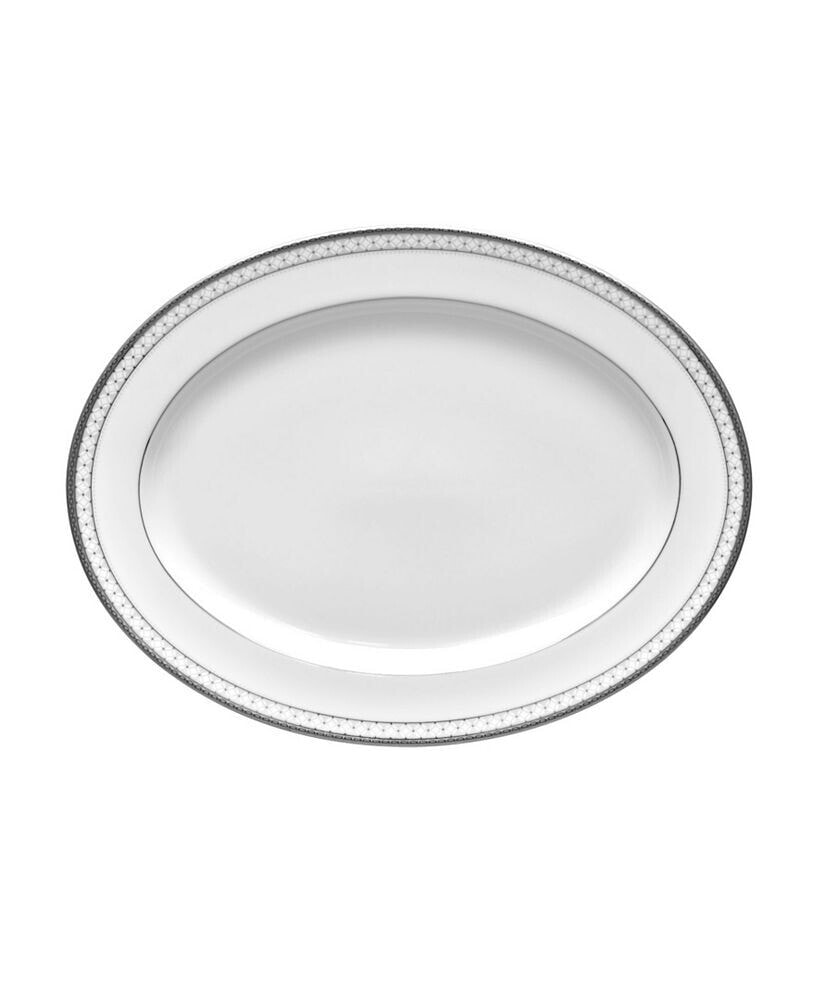 Noritake rochester Platinum Oval Platter, 16