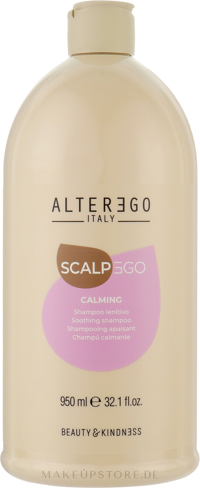 Beruhigendes Shampoo für empfindliche Kopfhaut - Alter Ego ScalpEgo Calming Soothing Shampoo