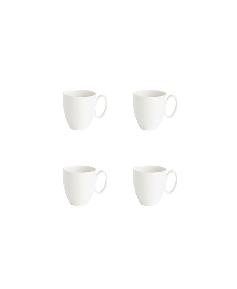 Nambé portables 4 Piece Mugs, Service for 4