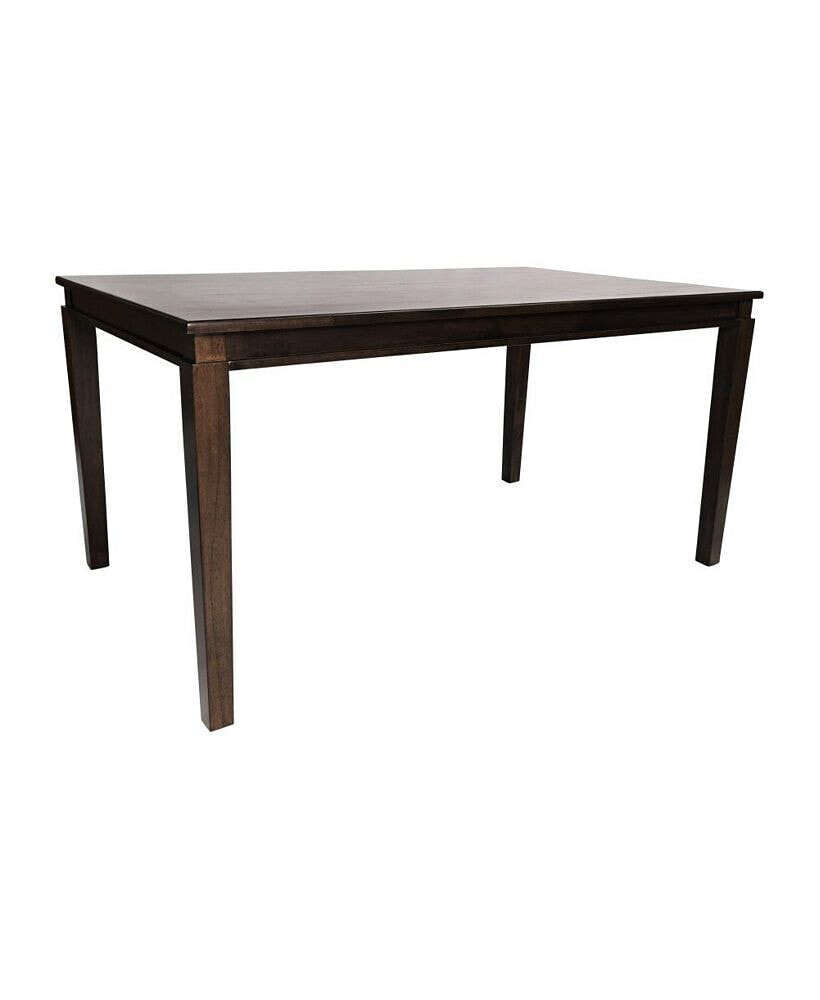 MERRICK LANE hayden Wooden Dining Table With Tapered Legs