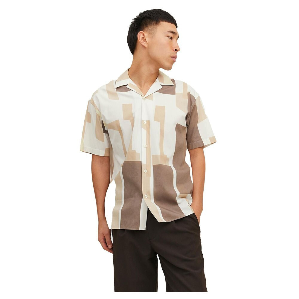 JACK & JONES Blamotive Print Resort Short Sleeve Shirt