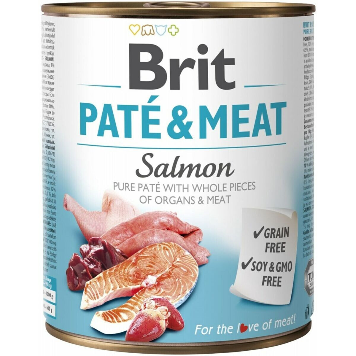 Wet food Brit Chicken Salmon 800 g