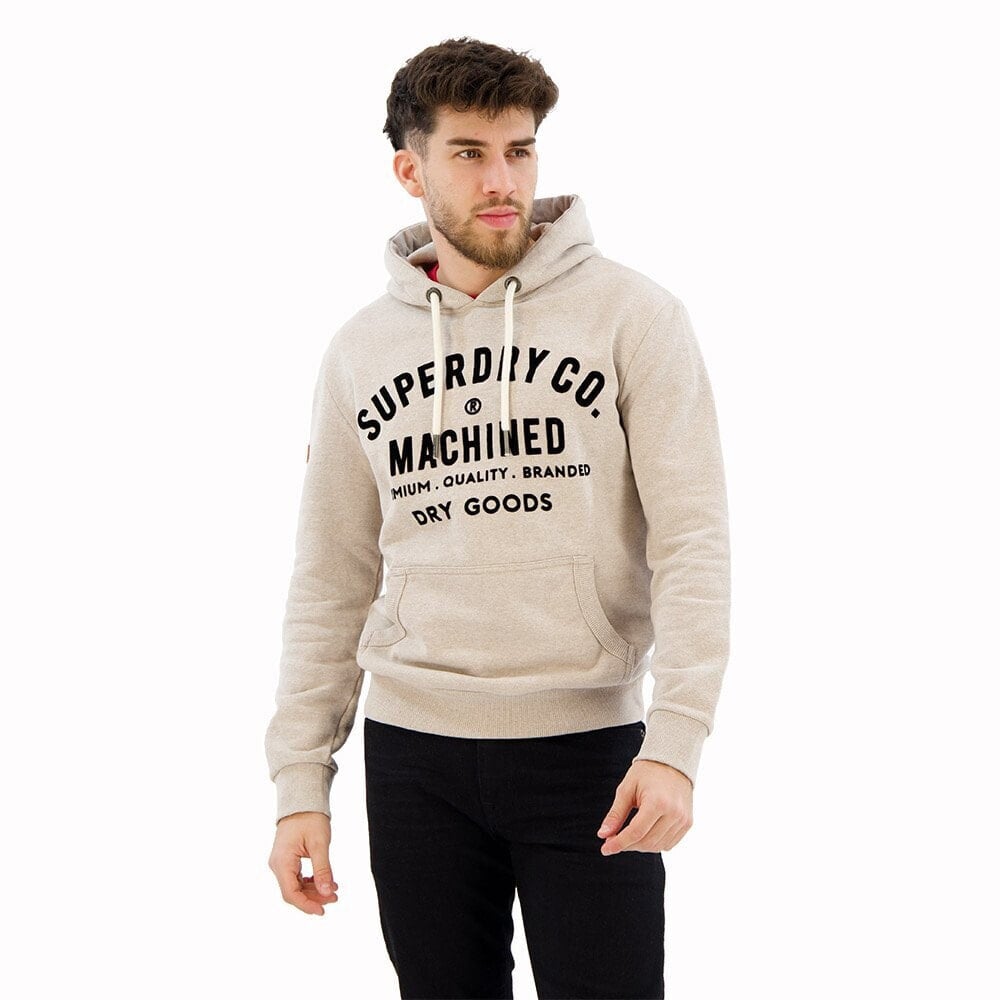 SUPERDRY Workwear Flock Graphic Hoodie