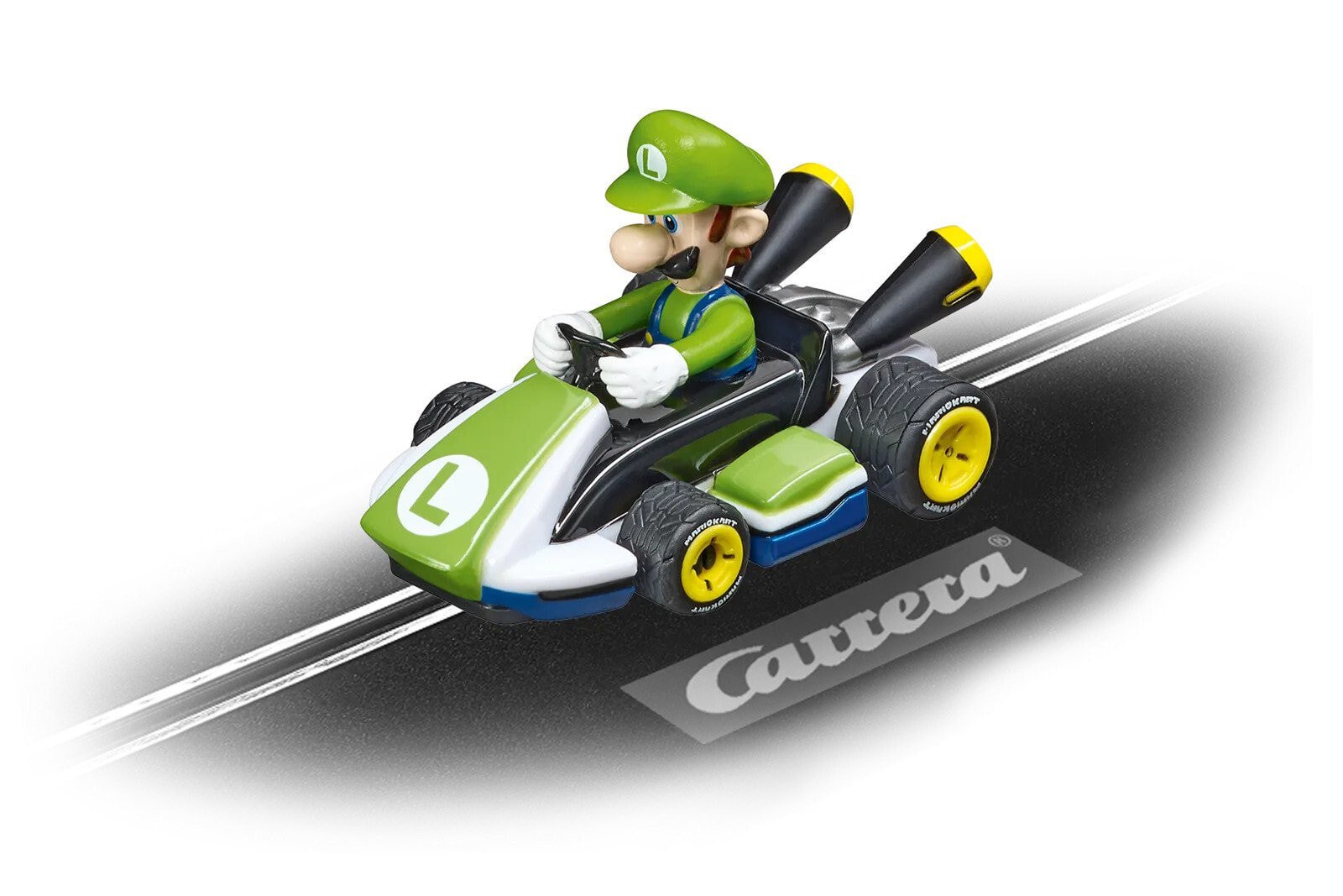 Автомобиль с персонажем Луиджи Luigi Carrera Mario Kart из серии  Супер Марио