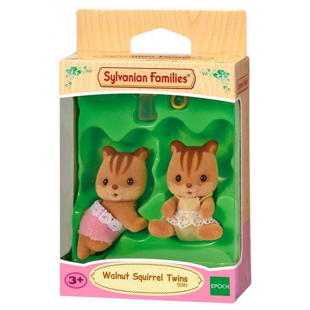 Набор фигурок Sylvanian Families 5081 Ореховые бельчата-близнецы с  бутылочкой и соской цвет разноцветный размер 3-6 years — купить недорого с  доставкой, 588991