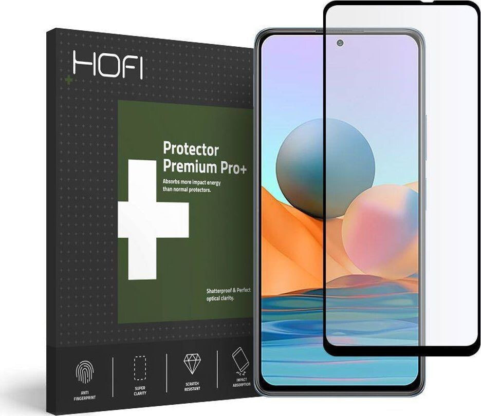 Hofi Glass SZKŁO HARTOWANE HOFI GLASS PRO+ XIAOMI REDMI NOTE 10 PRO BLACK