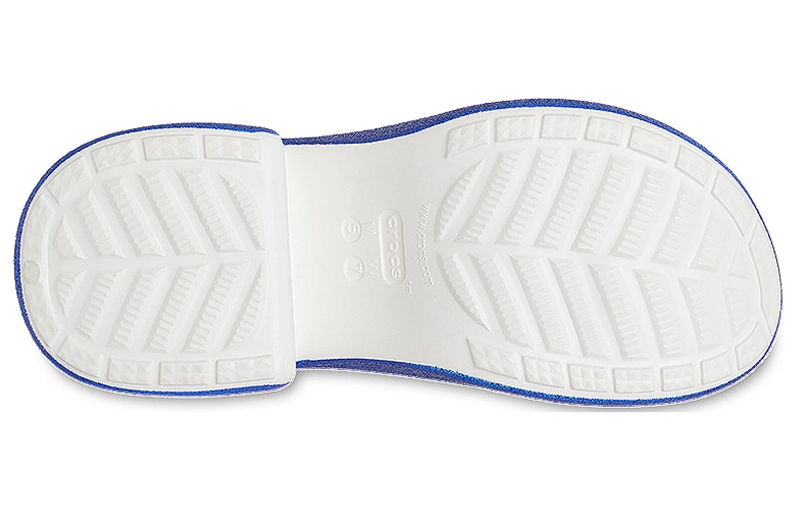 Crocs Siren Clog Hello Kitty 50th Anniversary Blue Glitter Women's