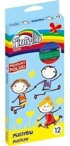 Пластилин или масса для лепки для детей Fiorello Plastelina 12 kolorów FIORELLO