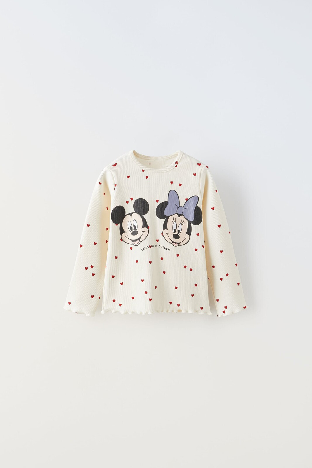 Minnie mouse © disney ribbed t-shirt