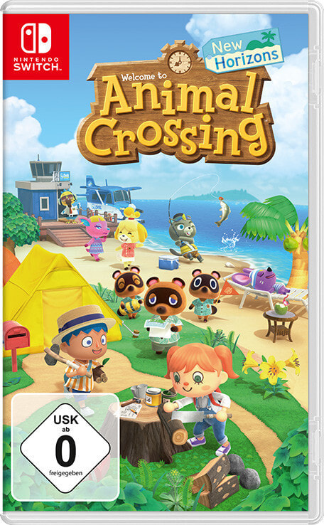 Nintendo Animal Crossing: New Horizons Nintendo Switch Стандартный Немецкий, Английский 10002027