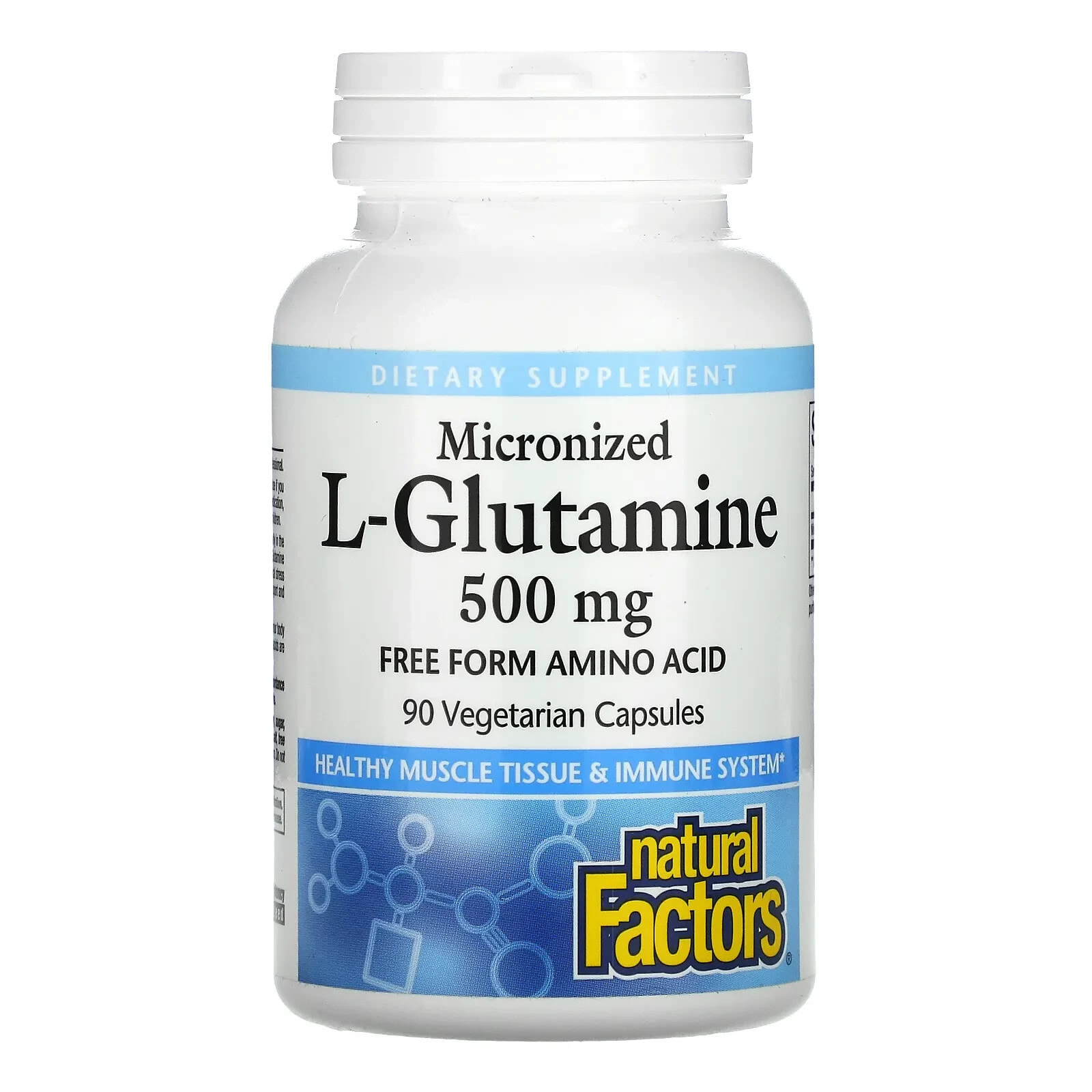 Micronized L-Glutamine Powder, 16 oz (454 g)