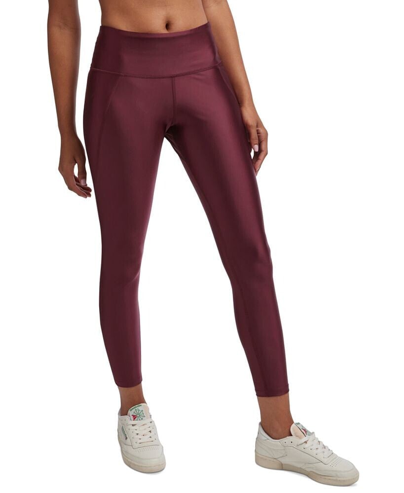 Reebok women's Lux High-Rise Shine Full-Length Leggings