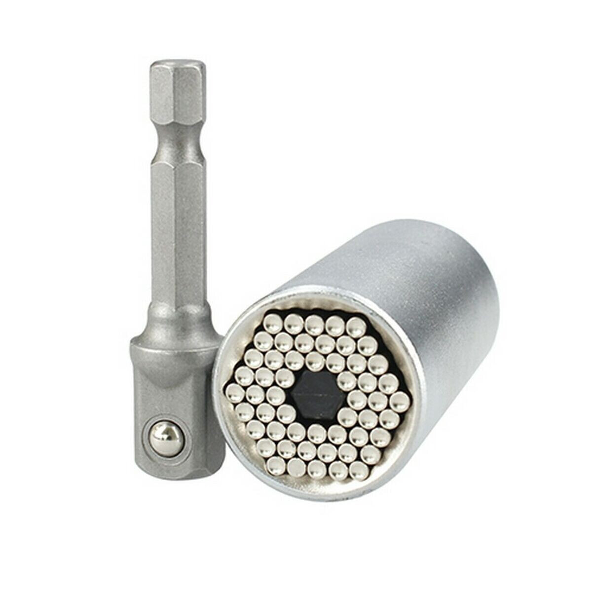Socket wrench Ferrestock 7 a 19 mm Steel 3/8