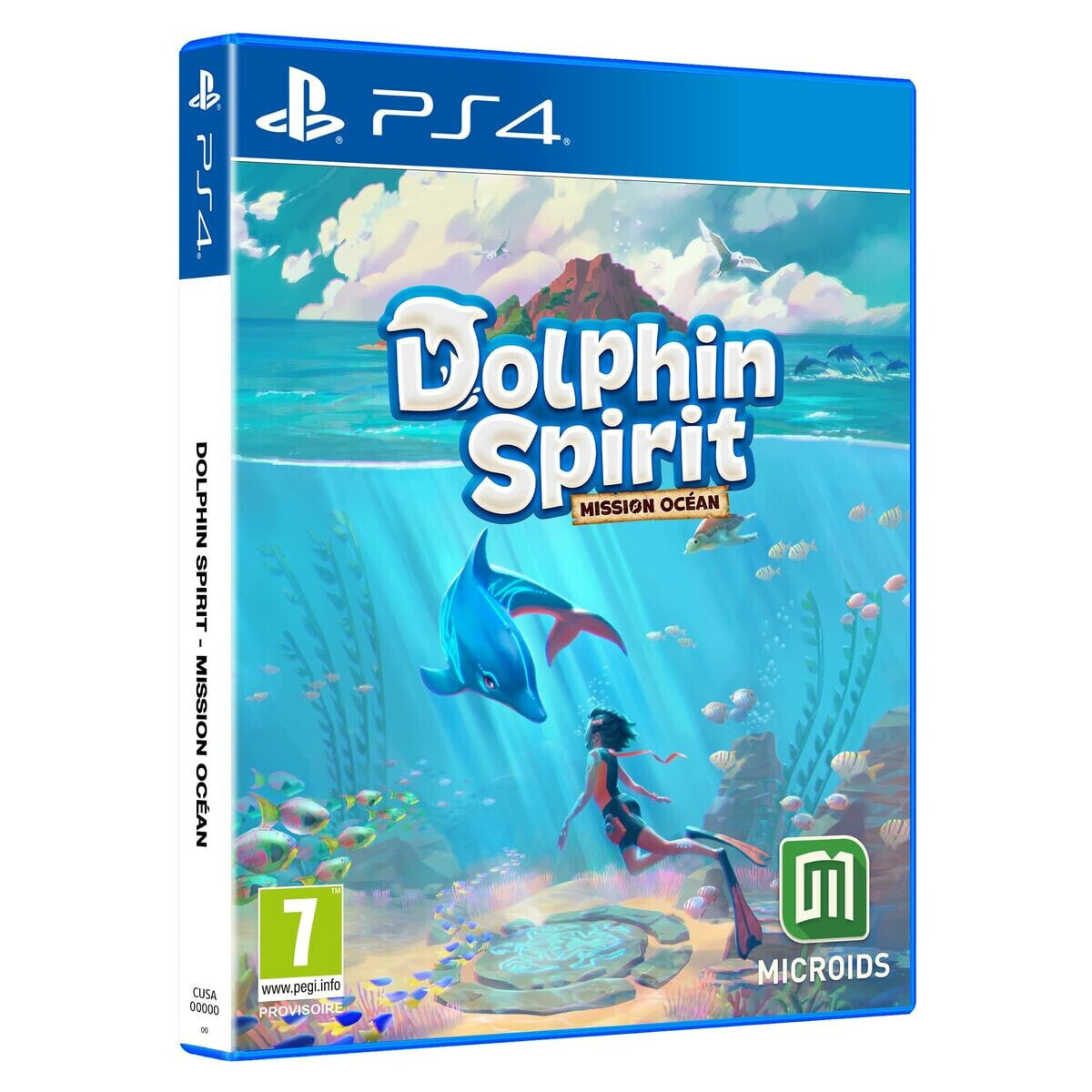 PlayStation 4 Video Game Microids Dolphin Spirit: Mission Océan