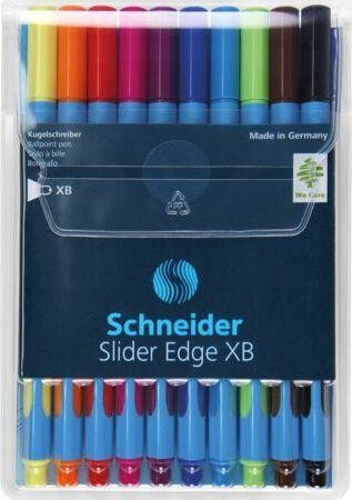 Schneider Slider Edge XB 10 pcs.mixed colors (SR152290)