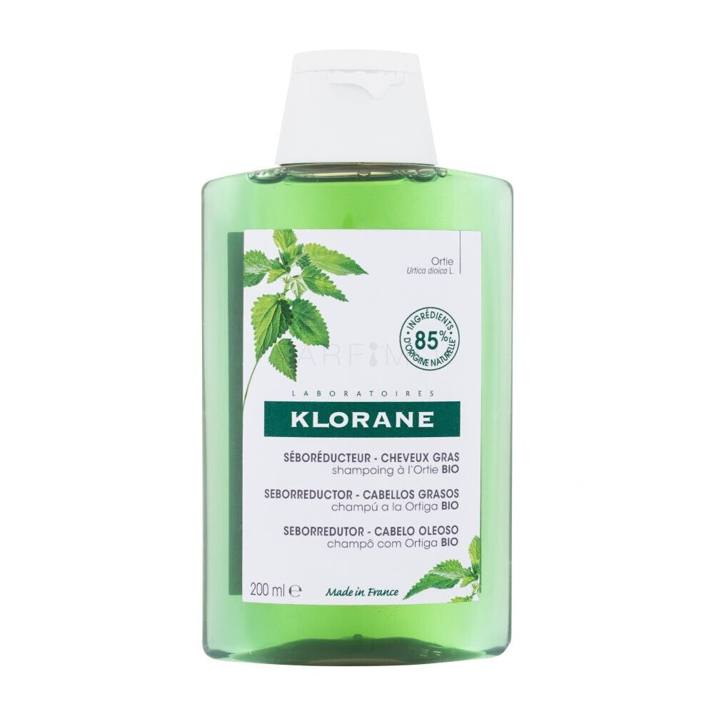 Klorane Organic Nettle Oil Control 200 ml shampoo für Frauen