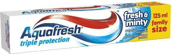 Aquafresh Fresh & Minty Освежающая зубная паста для защиты от кариеса 125 мл