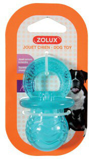 Zolux Toy Tpr Pop pacifier 7.5 cm turquoise