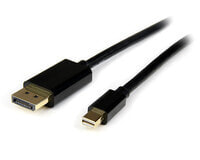 StarTech.com 4m (13ft) Mini DisplayPort to DisplayPort 1.2 Cable - 4K x 2K UHD Mini DisplayPort to DisplayPort Adapter Cable - Mini DP to DP Cable for Monitor - mDP to DP Converter Cord - 4 m - mini DisplayPort - DisplayPort - Male - Male - 3840 x 2400 pi