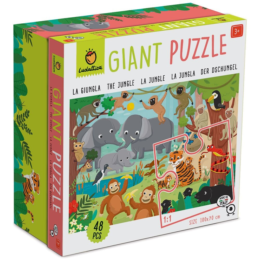 LUDATTICA Giant The Jungle Puzzle