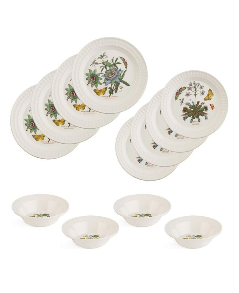 Portmeirion botanic Garden Harmony Amethyst 12 Piece Dinnerware Set