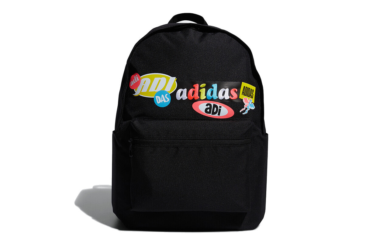 adidas 阿迪达斯 CL W BP 运动 聚酯纤维 书包背包双肩包 男女同款情侣款 黑色 / Рюкзак Backpack Adidas CL GG1070