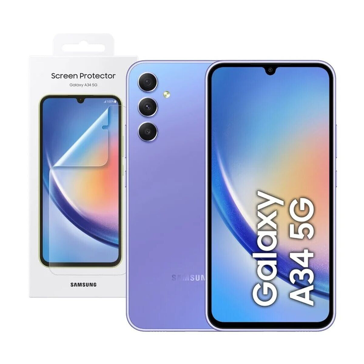 Смартфоны Samsung Galaxy A34 5G Фиолетовый 6,6