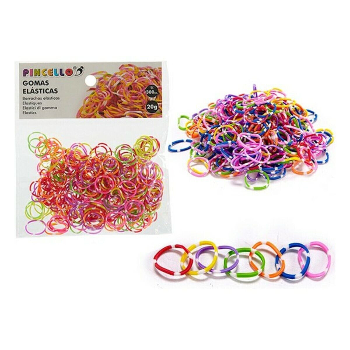 Elastic bands Rubber Multicolour