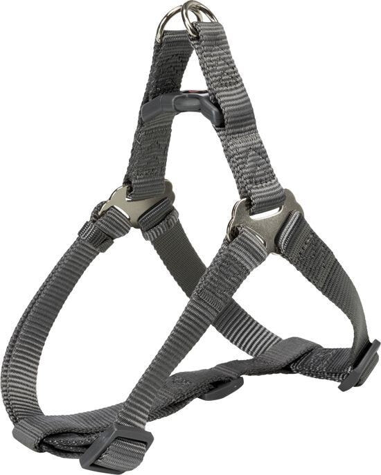 Trixie Harness Premium One Touch graphite size M: 50–65 cm / 20 mm