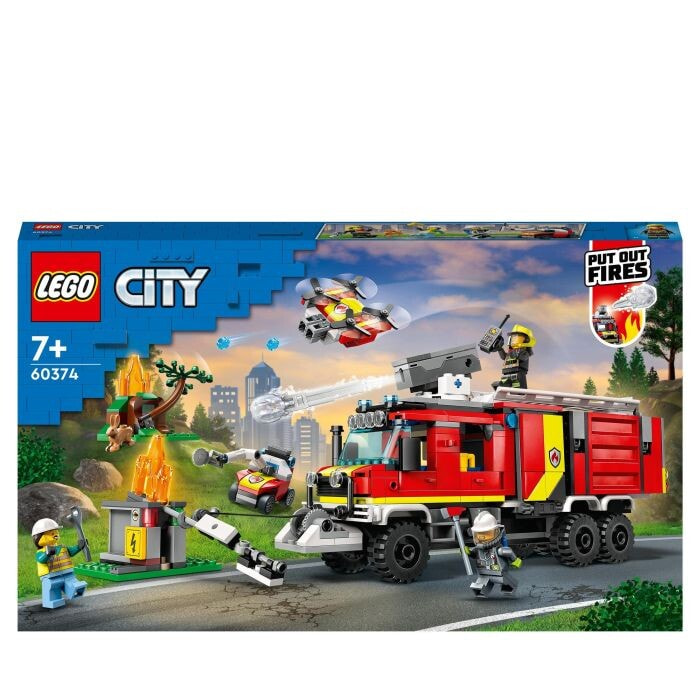 Конструктор Lego City Вездеходная пожарная машина, 60374