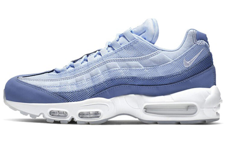 Nike Air Max 95 复古 低帮 跑步鞋 男女同款 蓝色 / Кроссовки Nike Air Max BQ9131-400