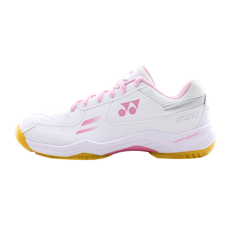 YONEX Power Cushion Badminton Shoes Women's Low-Top White/Pink