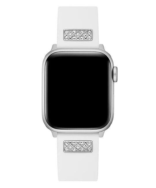Silikonový řemínek pro Apple Watch (38 - 41 mm) - White CS2005S1