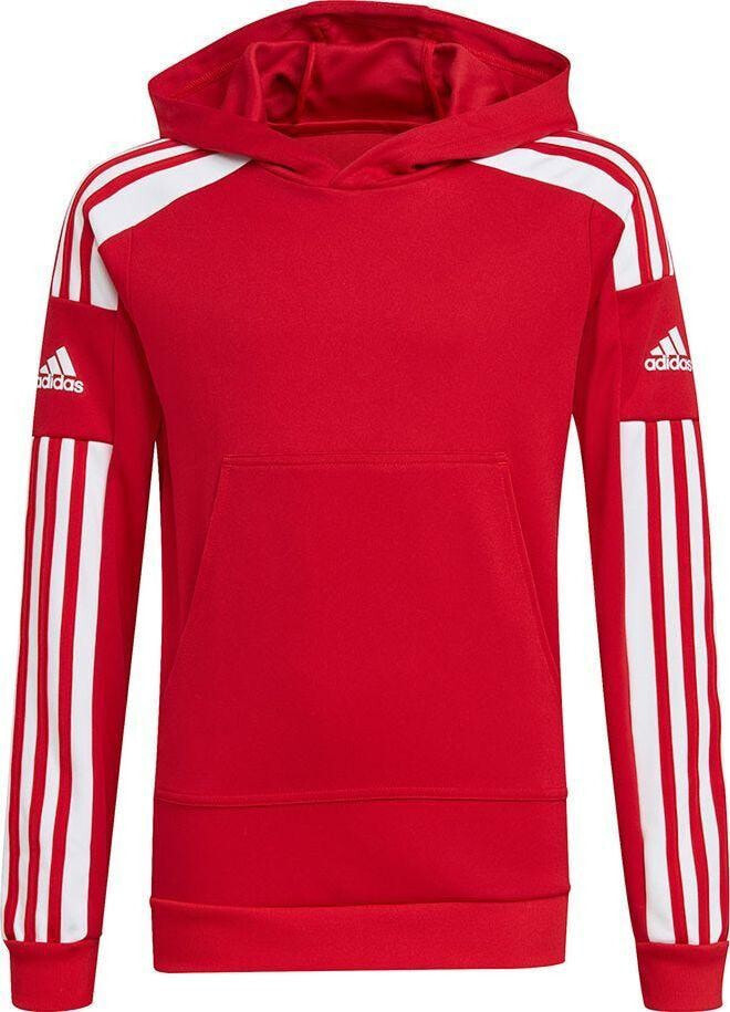 Мужская красная толстовка Adidas Bluza dla dzieci adidas Squadra 21 Hoody Youth czerwona GP6433 116cm