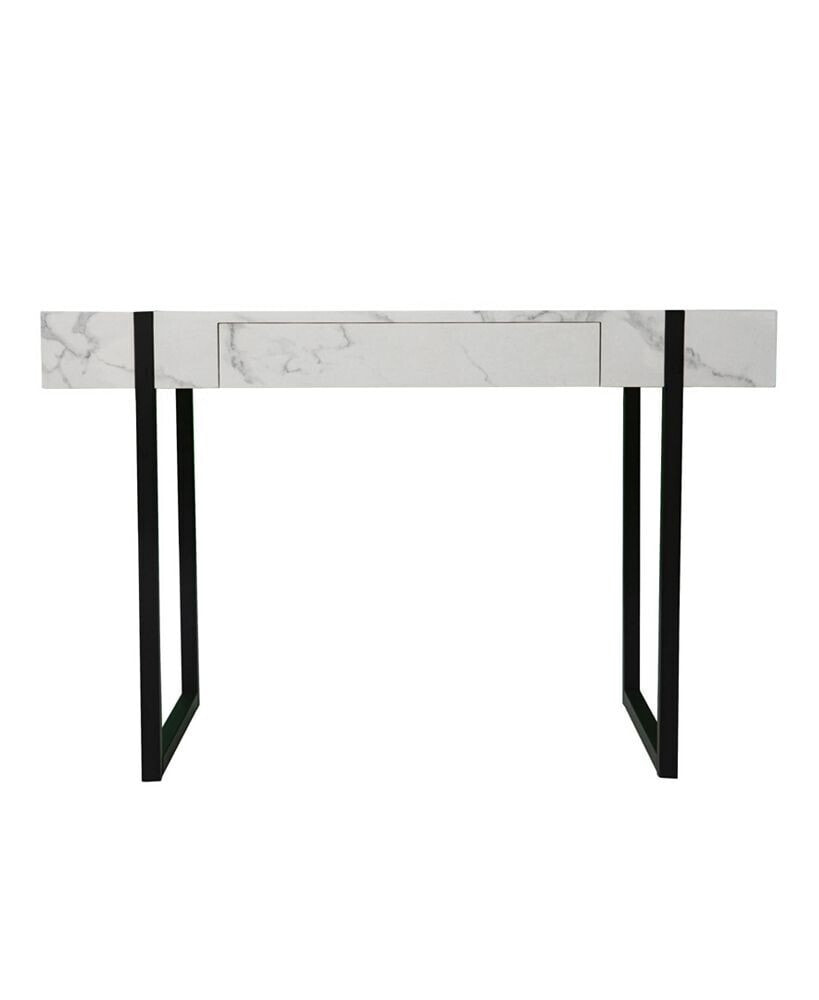 Southern Enterprises ringley Modern Faux Marble Desk