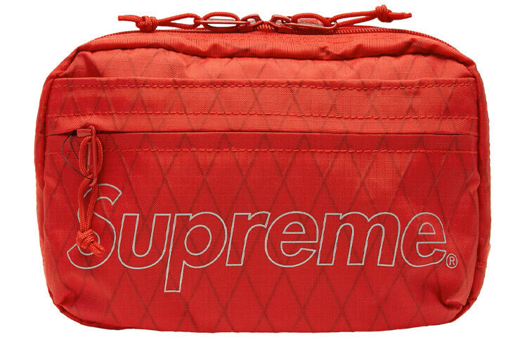 Supreme FW18 Shoulder Bag Red 尼龙布 单肩斜挎包 男女同款情侣款 红色 / Сумка Supreme FW18 Shoulder Bag Red SUP-SS18-697