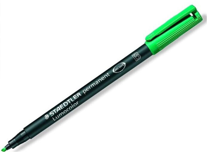 Staedtler 314-5 перманентная маркер Зеленый 1 шт