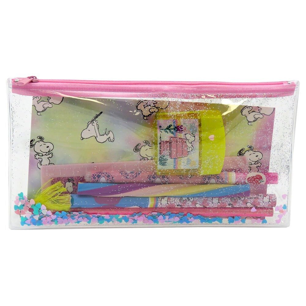 SNOOPY Pencil Case And Stationary Accesories Set