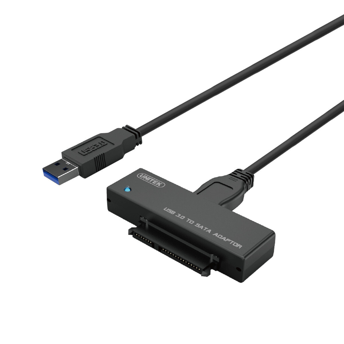 UNITEK Y-1039 кабельный разъем/переходник USB 3.0 SATA Черный