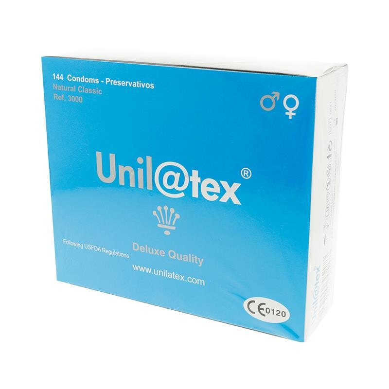 Презервативы UNILATEX Natural Preservatives 144 units