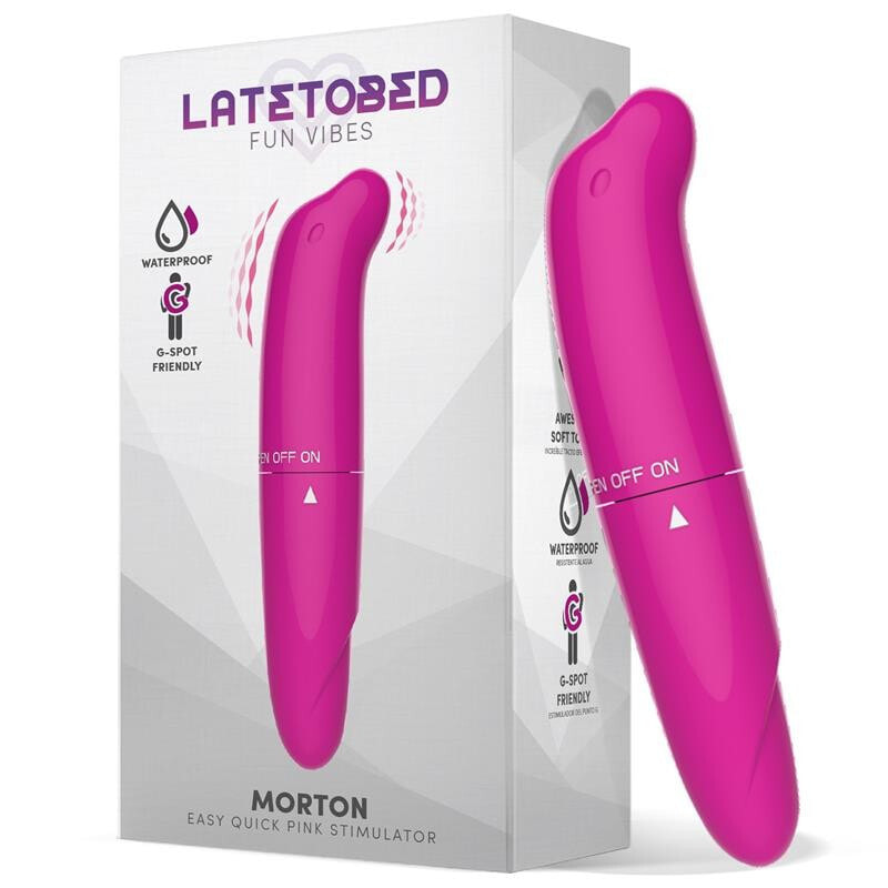 Вибратор LATETOBED Morton Easy Quick Pink Stimulator Pink