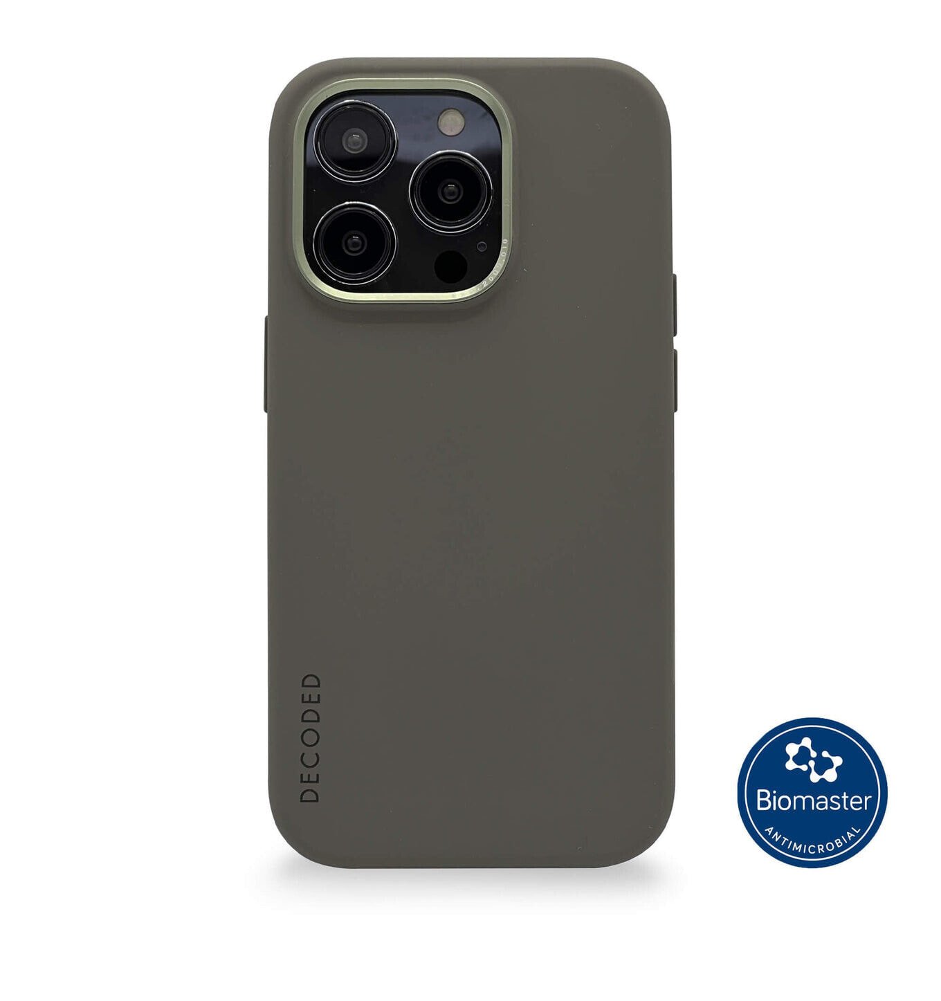 Decoded MagSafe Silikon Backcover für iPhone 14 Pro Max grün