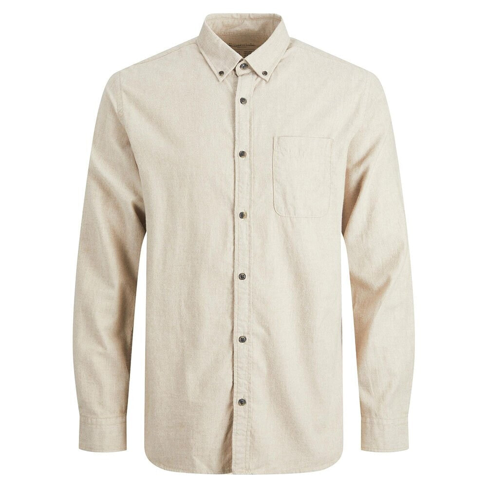 JACK & JONES Classic Melange Long Sleeve Shirt