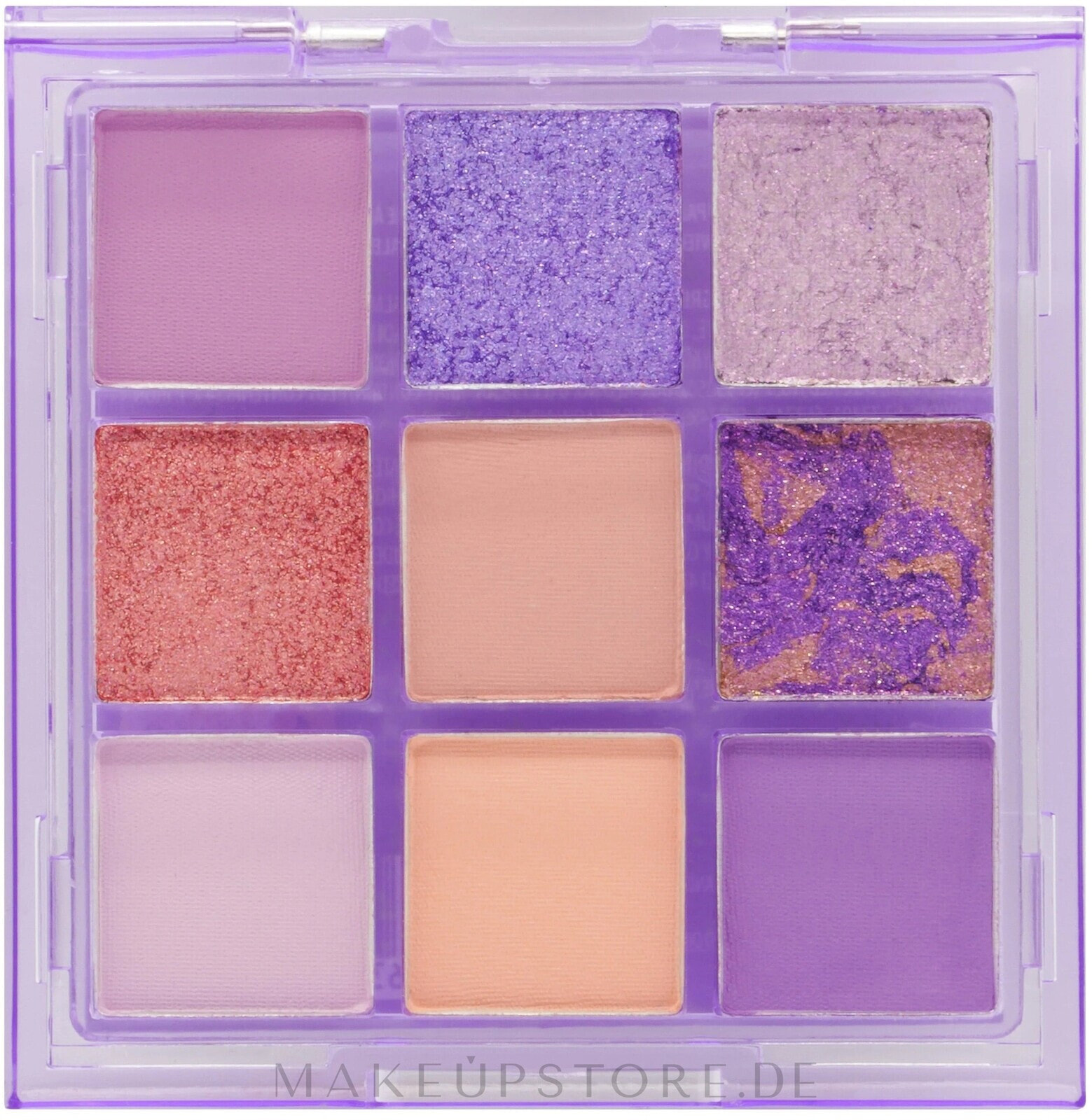 Lidschatten-Palette - W7 Soft Hues Pressed Pigment Palette