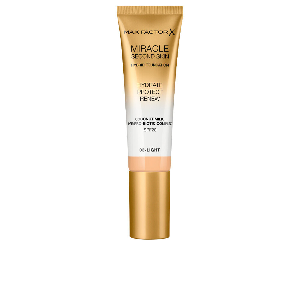 MIRACLE TOUCH second skin found.SPF20 #3-light