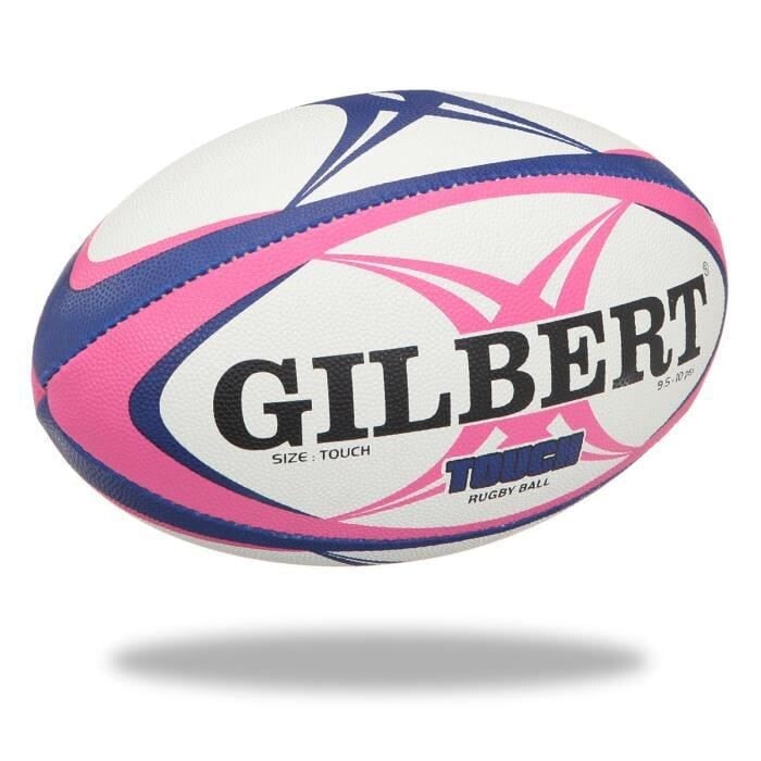 Мяч для регби GILBERT Touch - размер 4 - мужской - розовый и синий