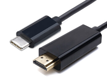 Equip 133466 видео кабель адаптер 1,8 m USB Type-C HDMI Тип A (Стандарт) Черный